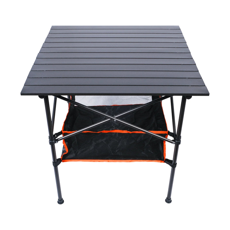 BOAB Roll up Camping Table with Basket