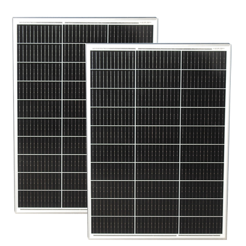 Solar Panel 110 watt unregulated high performance 760 x 670 x 30mm (Select QTY)