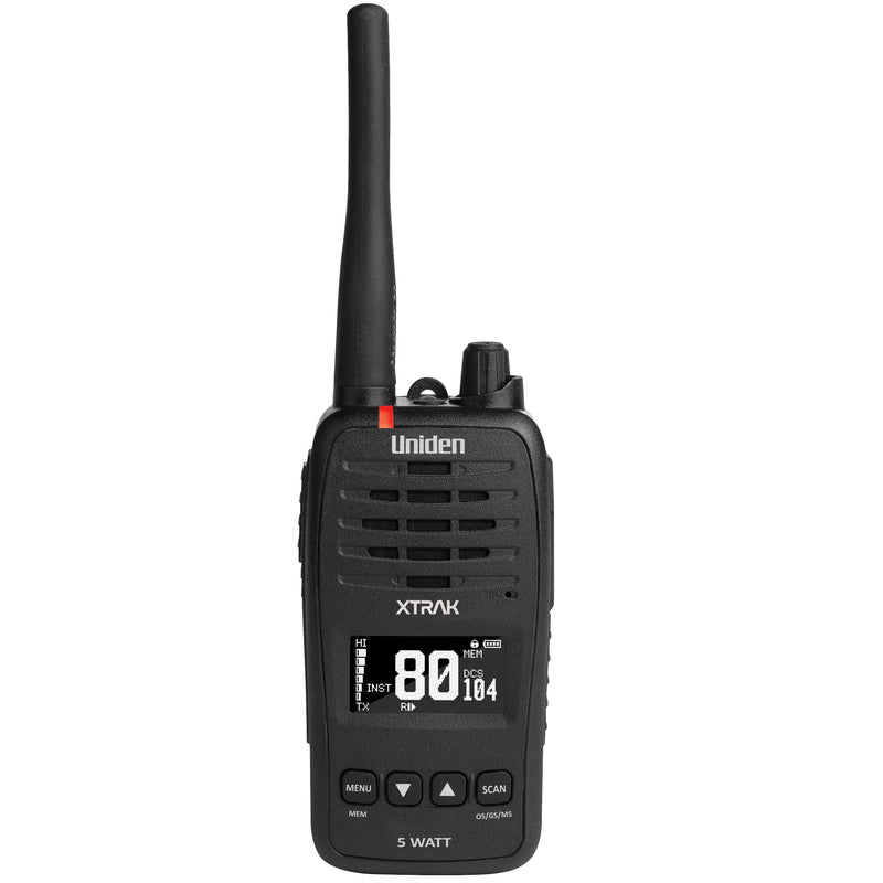 Uniden 5 Watt Waterproof Smart UHF Handheld Radio with Instant Replay Function - Home of 12 Volt Online