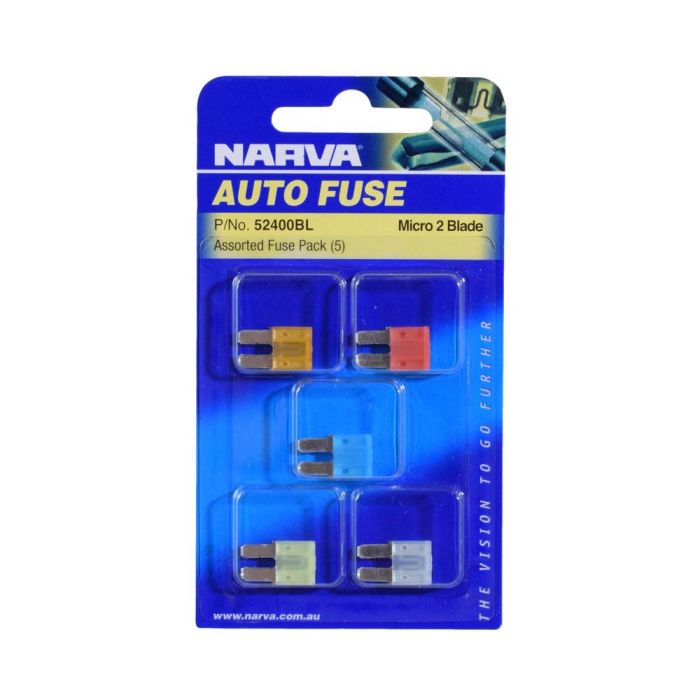 Narva Micro 2 Blade Fuse Assortment | 52400BL - Home of 12 Volt Online