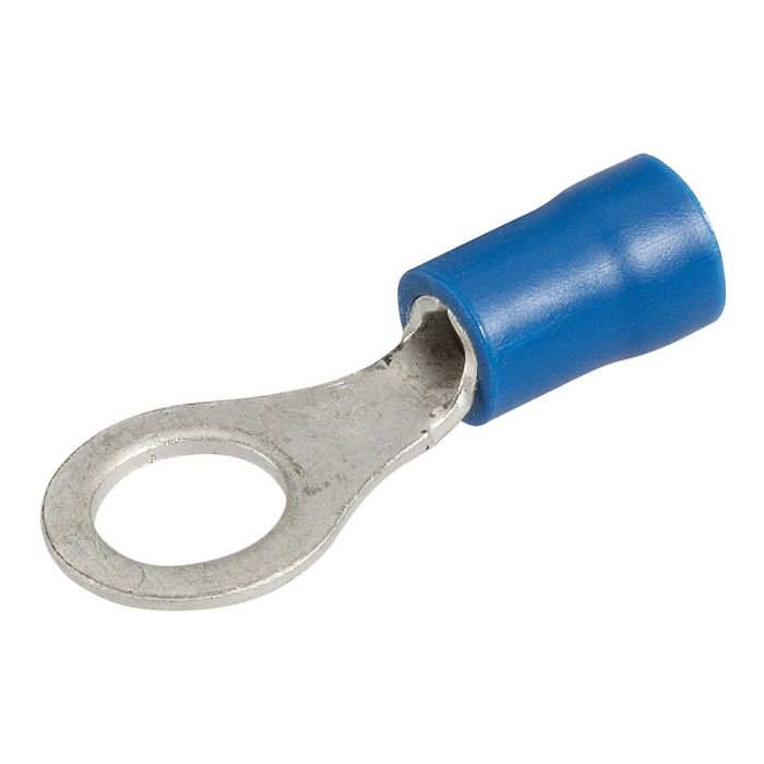 Narva 6.3MM Ring Terminal Blue (20 pack) | 56080BL - Home of 12 Volt Online