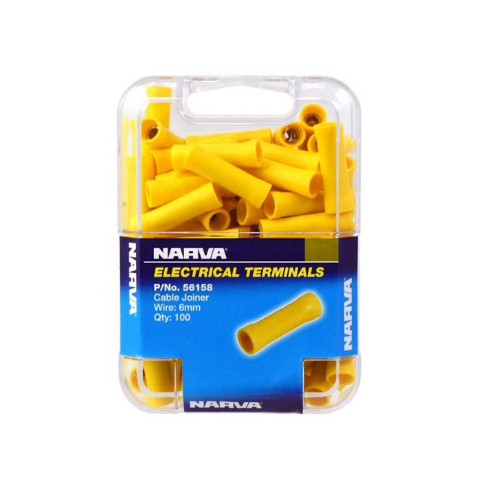 Narva Cable Joiner Yellow (100 pack) | 56158 - Home of 12 Volt Online