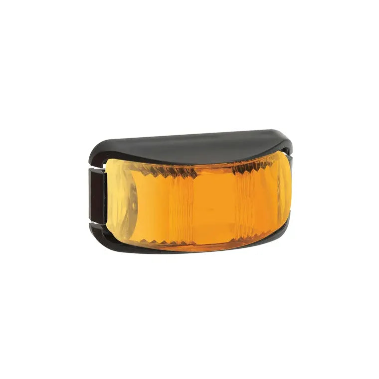 Narva 9-33 Volt Model 16 LED Front End Outline Marker (AMBER) or External Cabin Lamp (Black Frame) | 91623