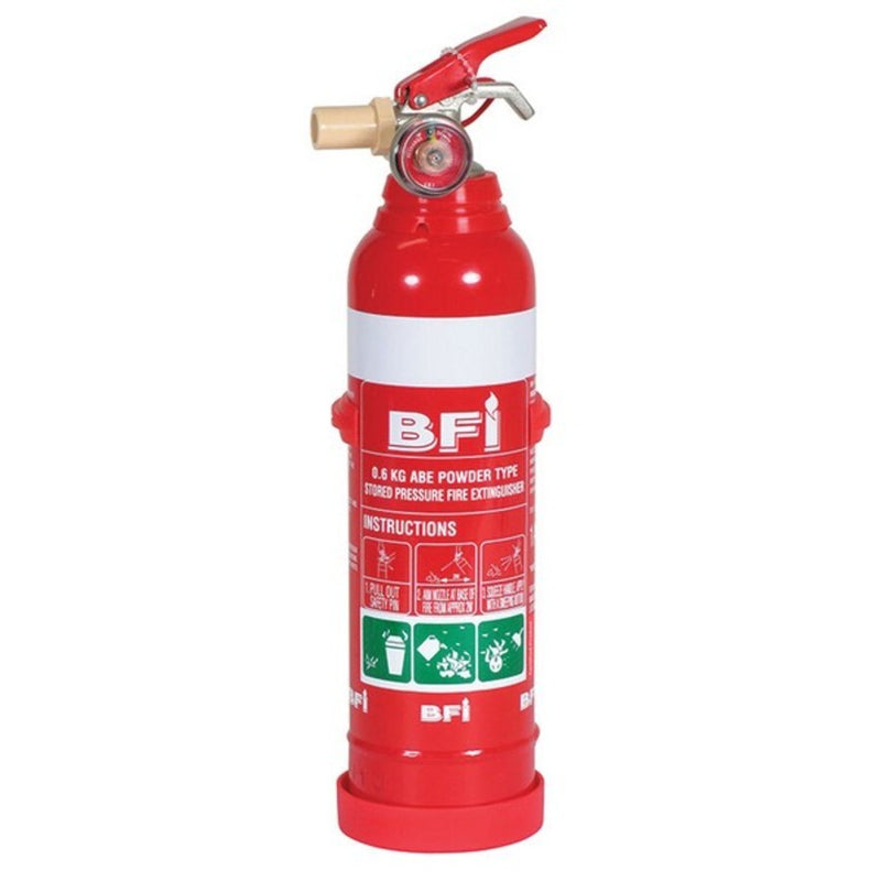 Fire Extinguisher 1.0KG Dry Powder With Bracket | 0710 - Home of 12 Volt Online