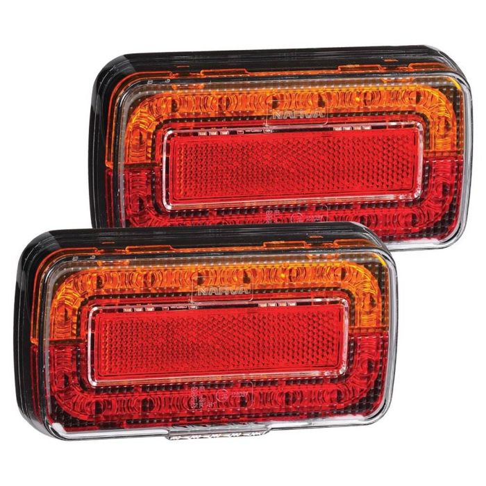 Narva Model 37 12V LED Slimline Rear Stop/Tail, Direction Indicator Lamps | 93730BL2 - Home of 12 Volt Online