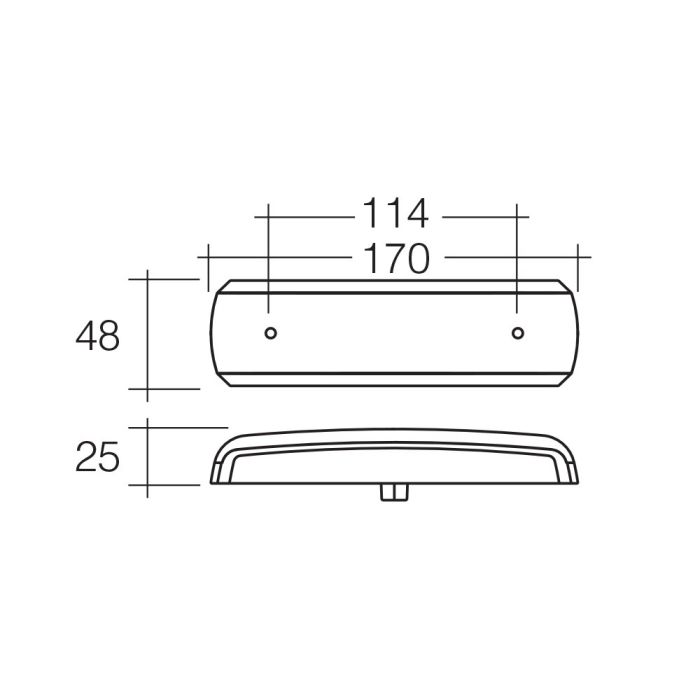 Narva 10-30 Volt Model 38 L.E.D Slimline Rear Stop/Tail and Direction Indicator Lamp | 93812BL2 - Home of 12 Volt Online