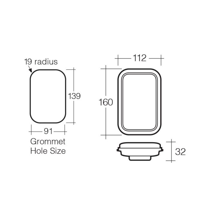 Narva 9-33 Volt Model 45 LED Rear Direction Indicator Lamp (Amber) | 94528BL - Home of 12 Volt Online