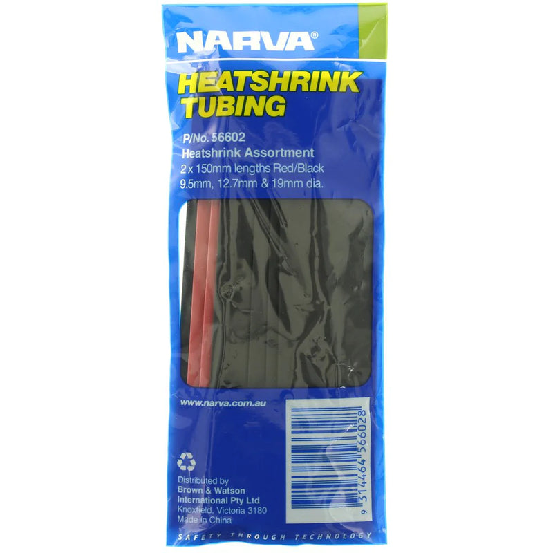 Narva Heatshrink Tubing Assortment 9.5mm - 19mm DIA. | 56602 - Home of 12 Volt Online