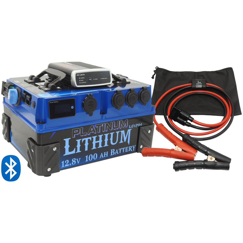 Thumper Lithium 100 AH Projecta DC Battery Pack with Jump Start    BATL-100P-JS