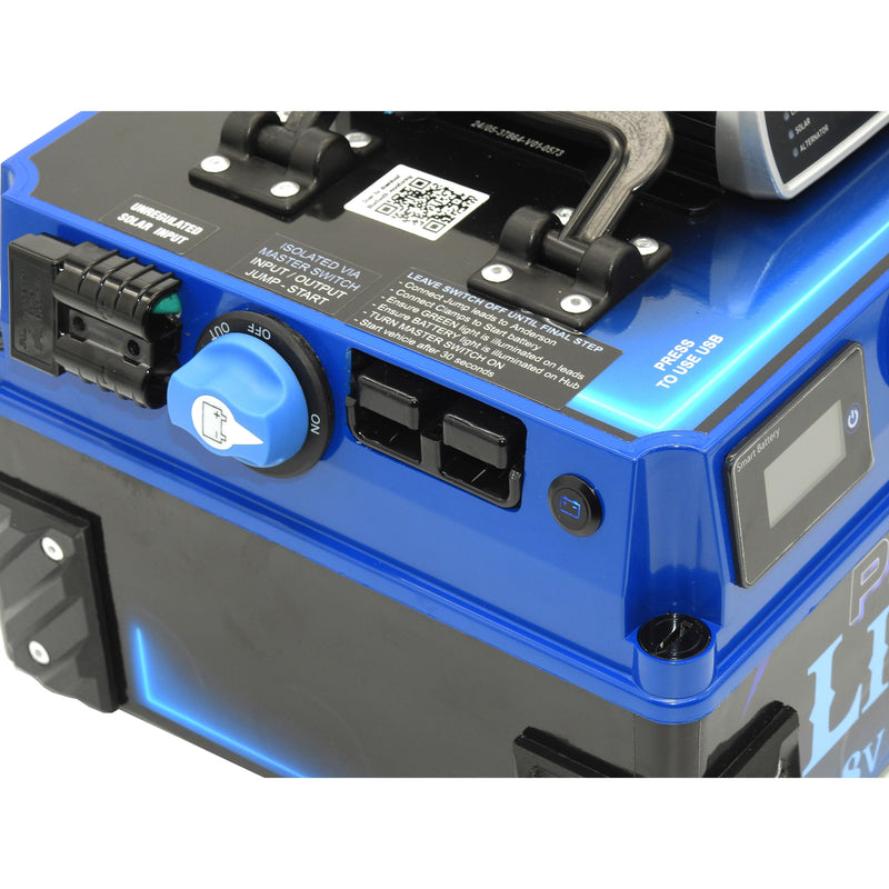 Thumper Lithium 100 AH Projecta DC Battery Pack with Jump Start    BATL-100P-JS