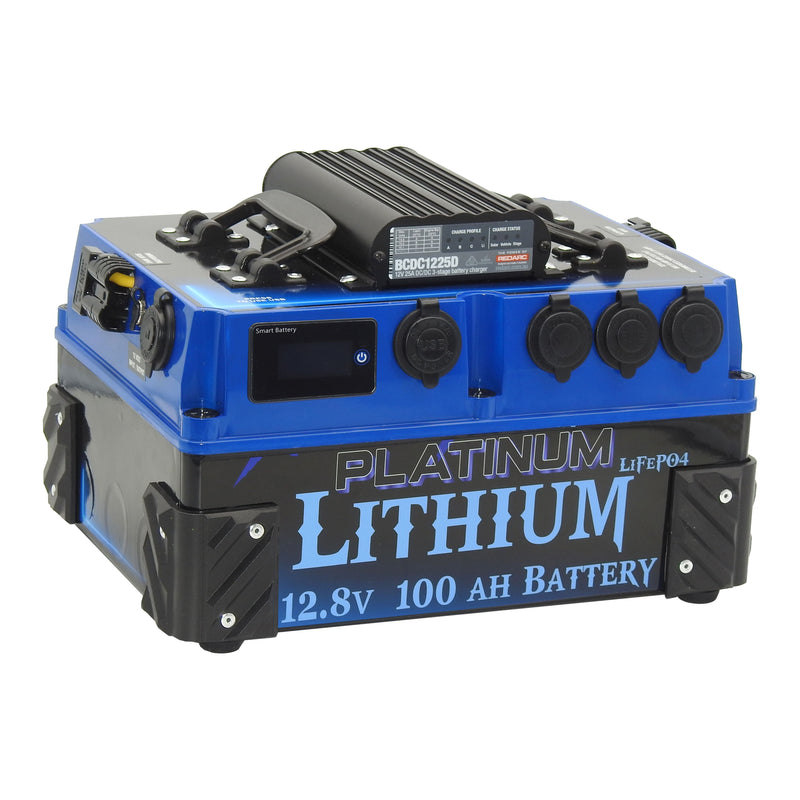 Thumper Lithium 100 AH REDARC DC Battery Pack BATL-100RD - BONUS 12AH MINI