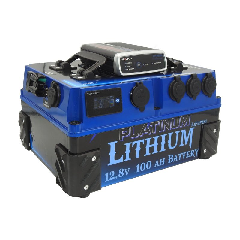 Lithium dual battery Bluetooth 100 AH