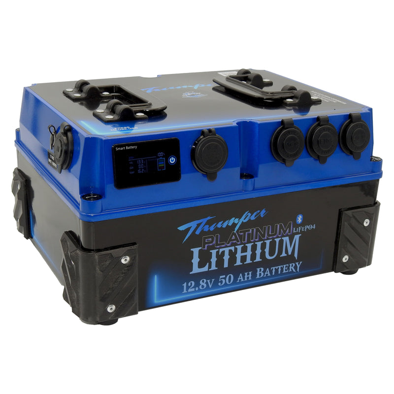 Thumper Lithium 50 AH Battery Pack BATL-50 Bluetooth monitoring