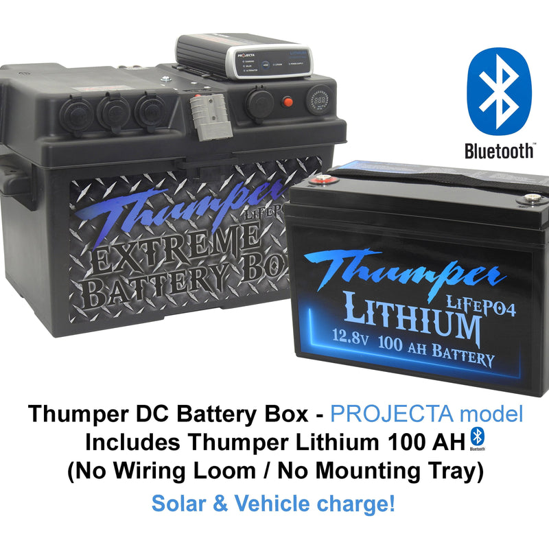 Thumper Projecta DC DC Charger Battery Box LITHIUM package(s) | IDC25L