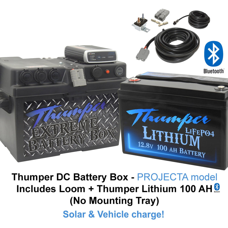 Thumper Projecta DC DC Charger Battery Box LITHIUM package(s) | IDC25L