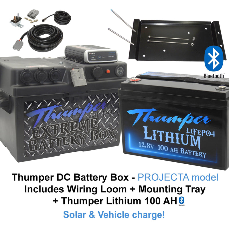 Thumper Projecta DC DC Charger Battery Box LITHIUM package(s) | IDC25L