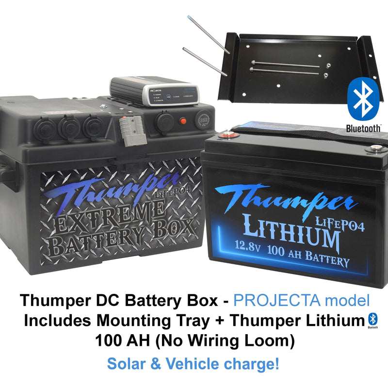 Thumper Projecta DC DC Charger Battery Box LITHIUM package(s) | IDC25L