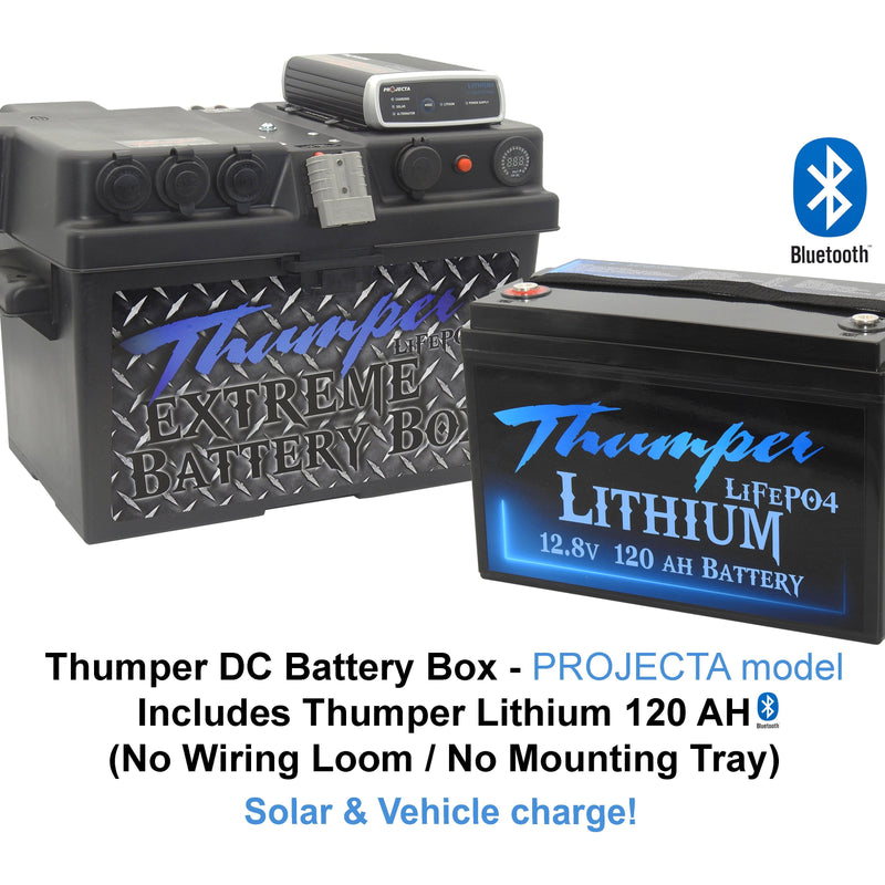 Thumper Projecta DC DC Charger Battery Box LITHIUM package(s) | IDC25L