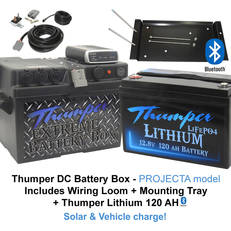 Thumper Projecta DC DC Charger Battery Box LITHIUM package(s) | IDC25L