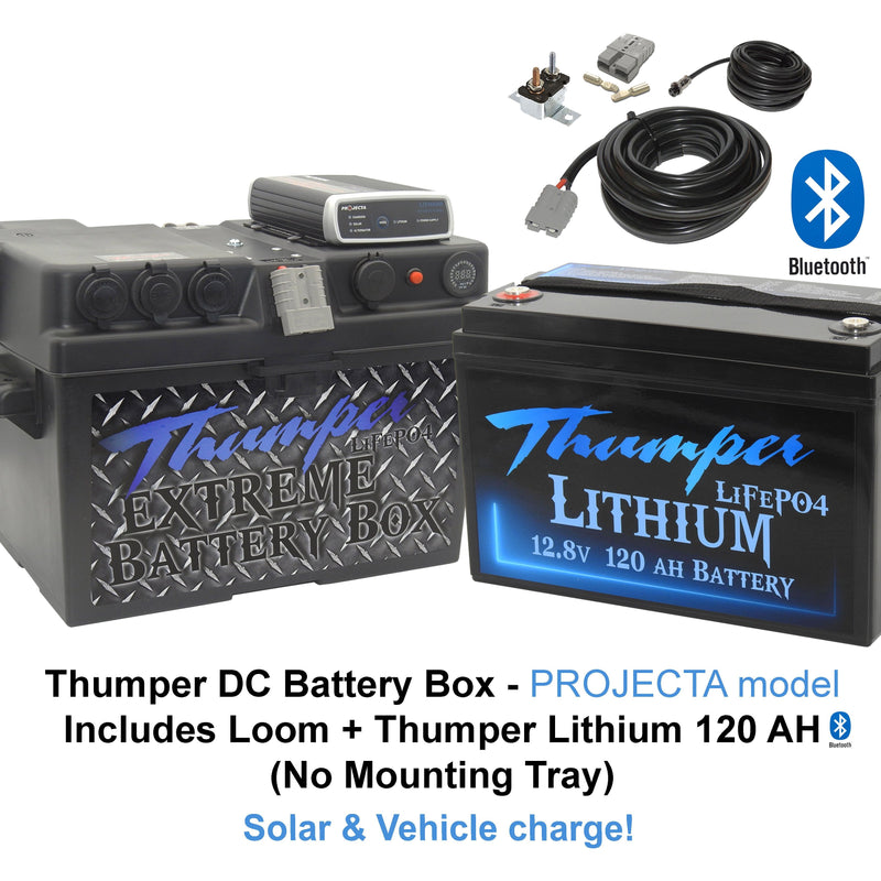 Thumper Projecta DC DC Charger Battery Box LITHIUM package(s) | IDC25L