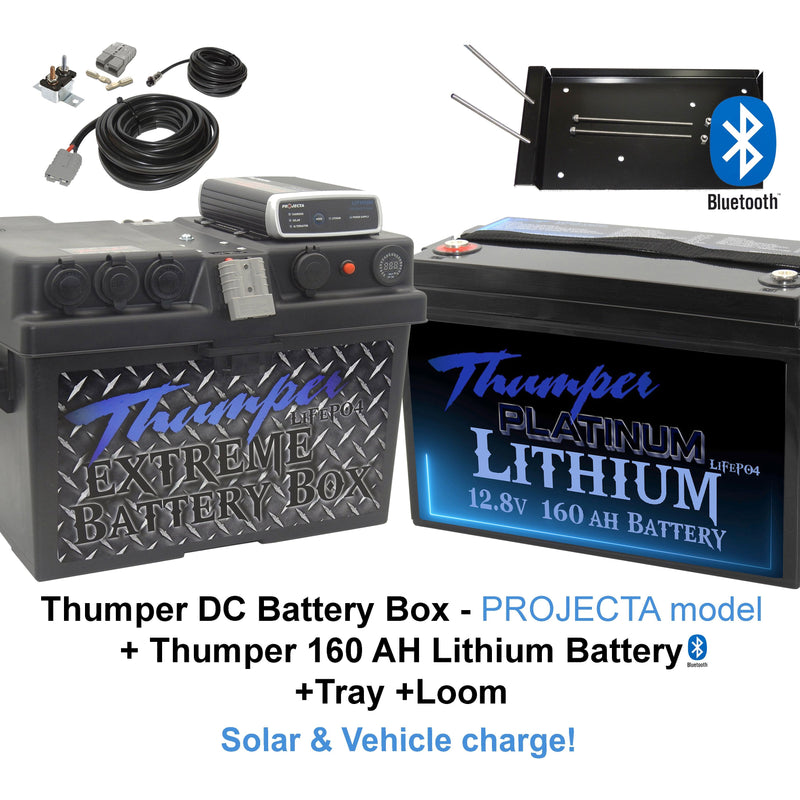 Thumper Projecta DC DC Charger Battery Box LITHIUM package(s) | IDC25L