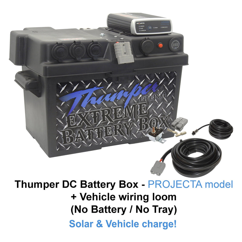 Thumper Projecta DC DC Charger Battery Box LITHIUM package(s) | IDC25L