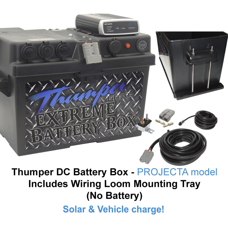 Thumper Projecta DC DC Charger Battery Box LITHIUM package(s) | IDC25L