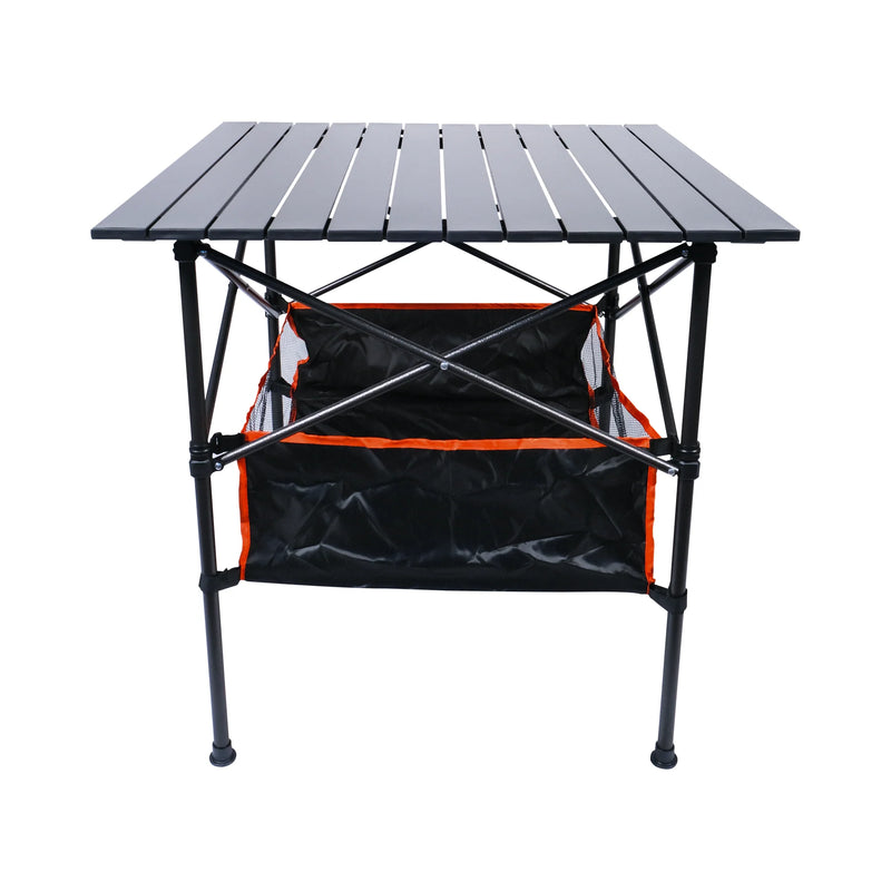 BOAB Roll up Camping Table with Basket