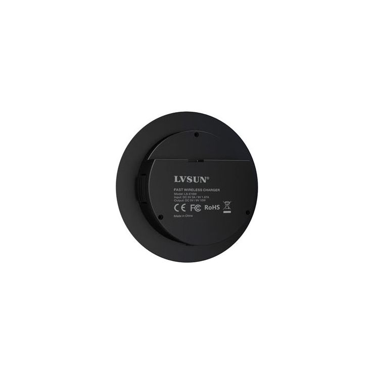 LVSUN Desk Mount 10W USB Qi Wireless Fast Charger