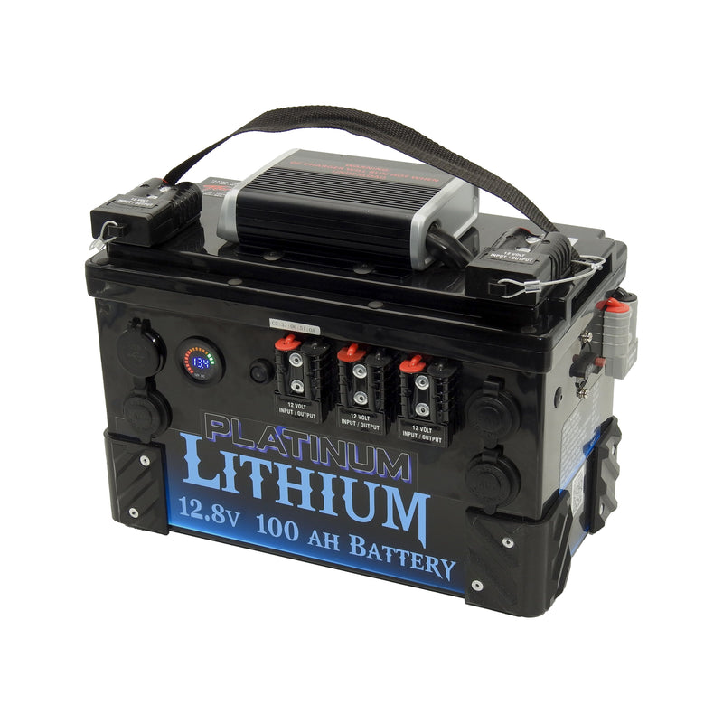 Thumper Lithium LiFePO4 Battery Hub 100 AH Projecta IDC25L | Bluetooth Front Mount - Home of 12 Volt Online