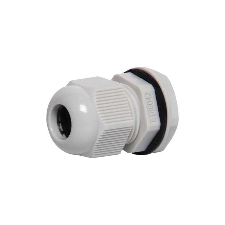 WHITE/GREY IP68 Nylon Cable Gland Grommet Various Sizes