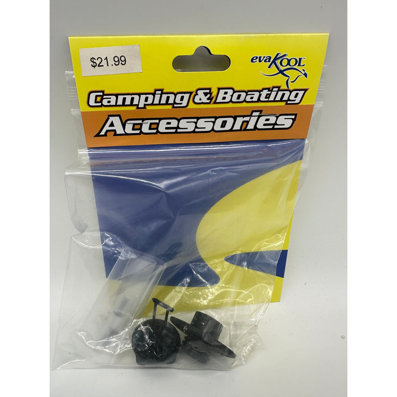 Evakool Fridge / Freezer Infinity Drainage Bung Kit Black | KDR-1M