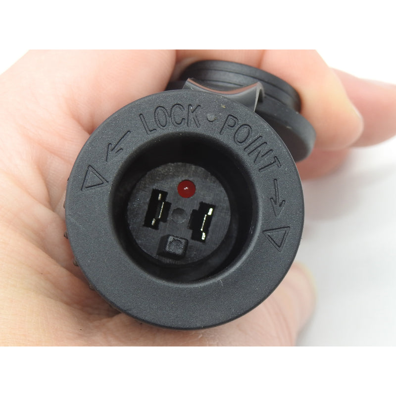 Adaptor - Male Merit to Female Engel socket (Boot) - Home of 12 Volt Online