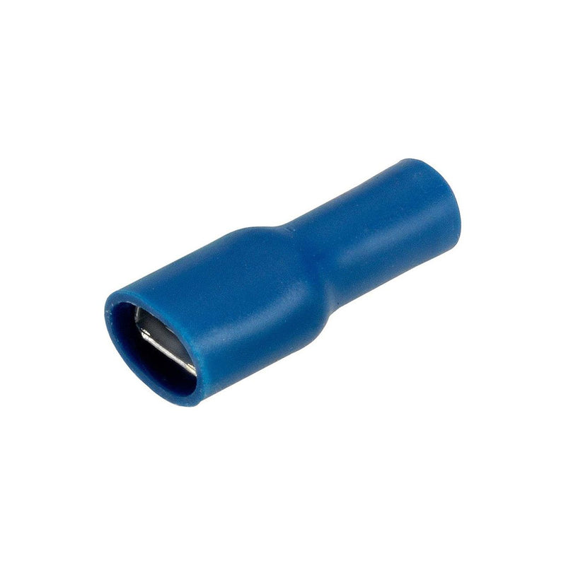 4mm Blue Female Spade Terminal BULK BUY - Home of 12 Volt Online