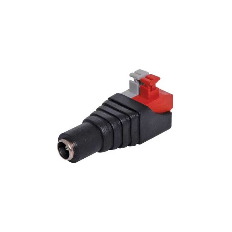 2.1mm Spring Terminal DC Power Line Socket Female | P0611 - Home of 12 Volt Online