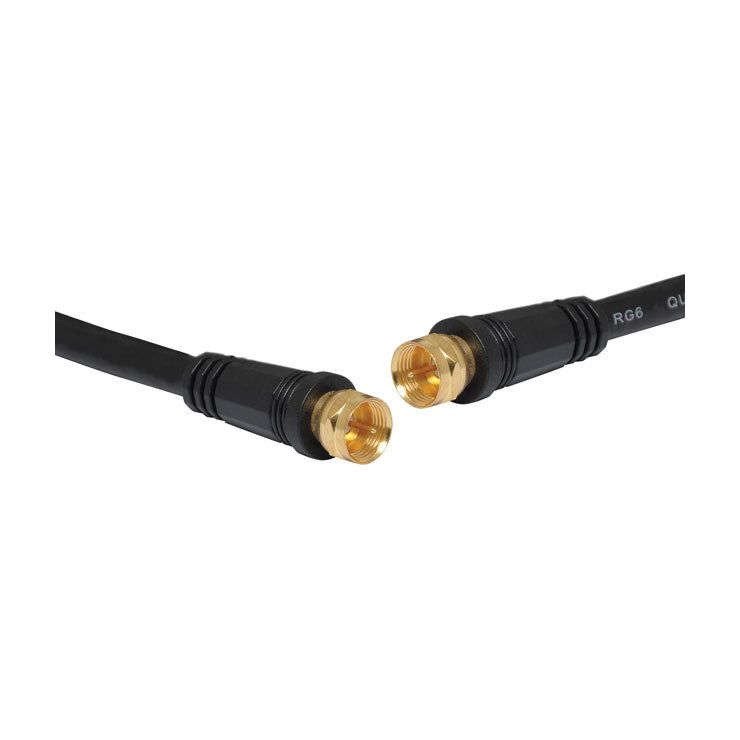 3m F Connector Male to Male RG-6 Cable | P6108B - Home of 12 Volt Online