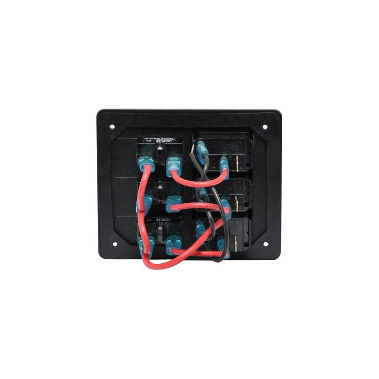 3 Way Rocker Switch Panel With Breakers | S2750 - Home of 12 Volt Online