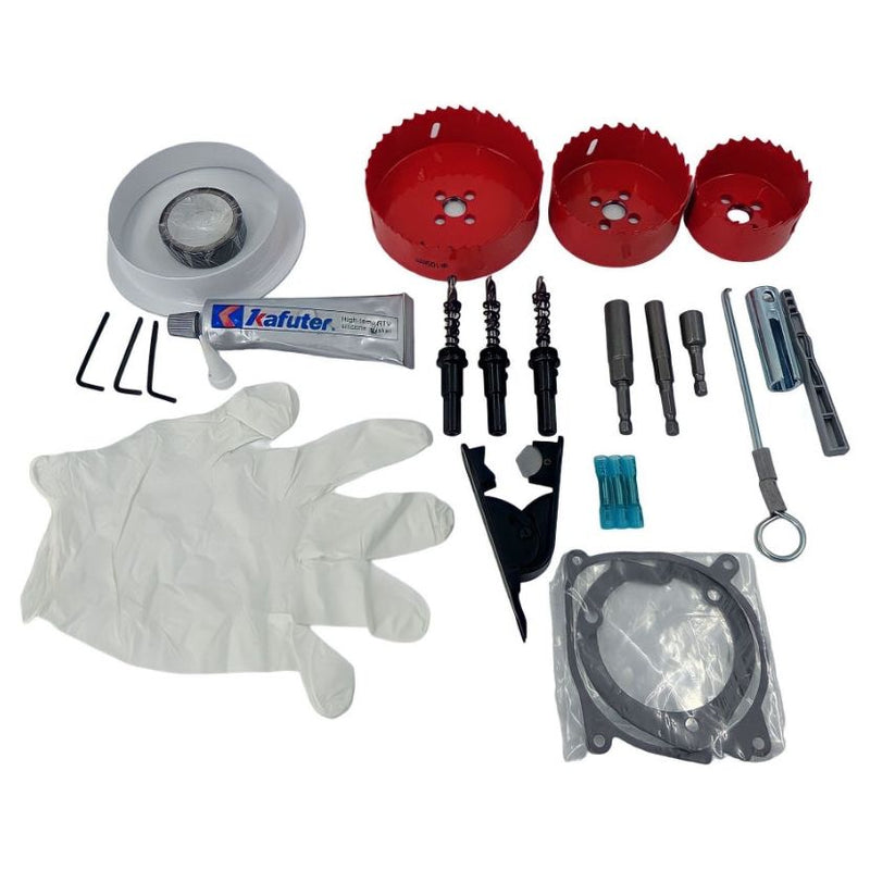 AUFOCUS Installation Accessories Tool Kit Suit Diesel Heater 2KW