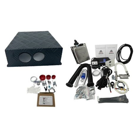 Aufocus BUNDLE PACKAGE Diesel Heater Bluetooth Model + Tank Cover + Install Kit