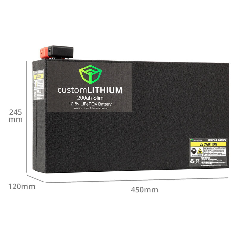 Custom Lithium Slim Lithium Battery 200 AH  CL-S-200AH