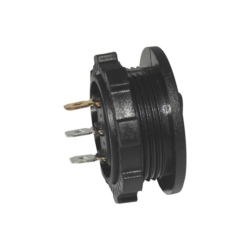 Panel mount round switch to fit within socket - suits domes, plates, etc - Home of 12 Volt Online