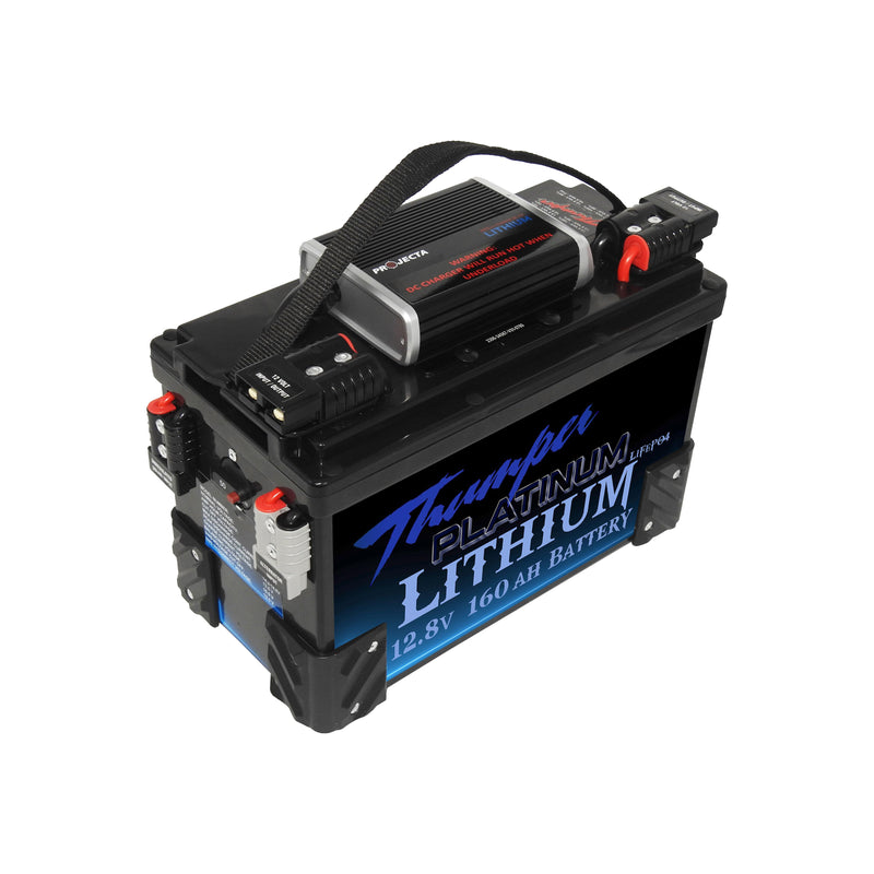 Thumper Lithium LiFePO4 Battery Hub 160 AH Projecta IDC25L Bluetooth