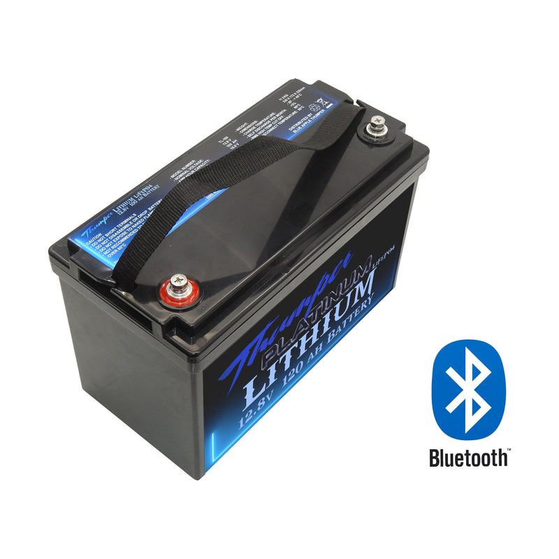 Thumper Lithium Platinum 120 AH LiFePO4 Prismatic Battery 100 Amp BMS BLUETOOTH | TL-120BT  5 year warranty - Home of 12 Volt Online