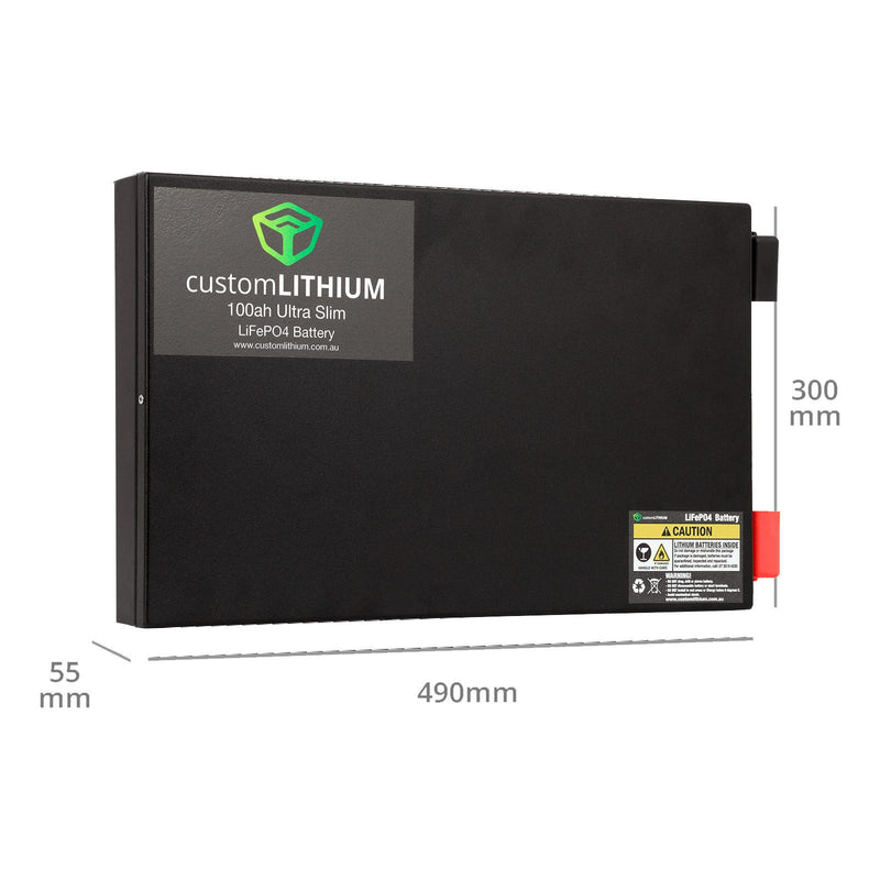 Custom Lithium ULTRA Slim Lithium Battery