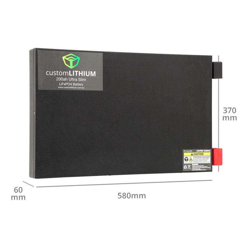 Custom Lithium ULTRA Slim Lithium Battery