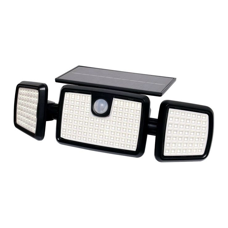 600 Lumen Solar Powered Security Sensor Floodlight | X2384 - Home of 12 Volt Online