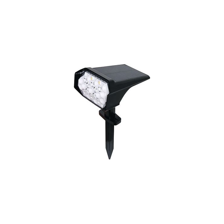 6W Outdoor Wall/Garden Solar Spotlightv | X2385 - Home of 12 Volt Online