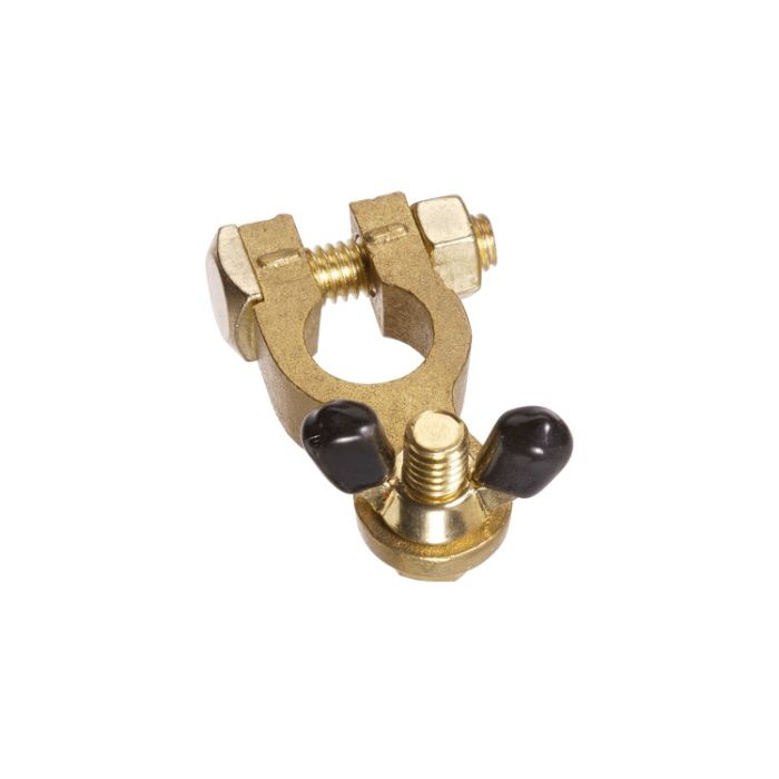 Projecta Brass Battery Terminal Negative Wingnut | BT14-N1 - Home of 12 Volt Online