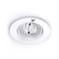 10W ADJUSTABLE DIMMABLE LED DOWNLIGHT | X2092A - Home of 12 Volt Online