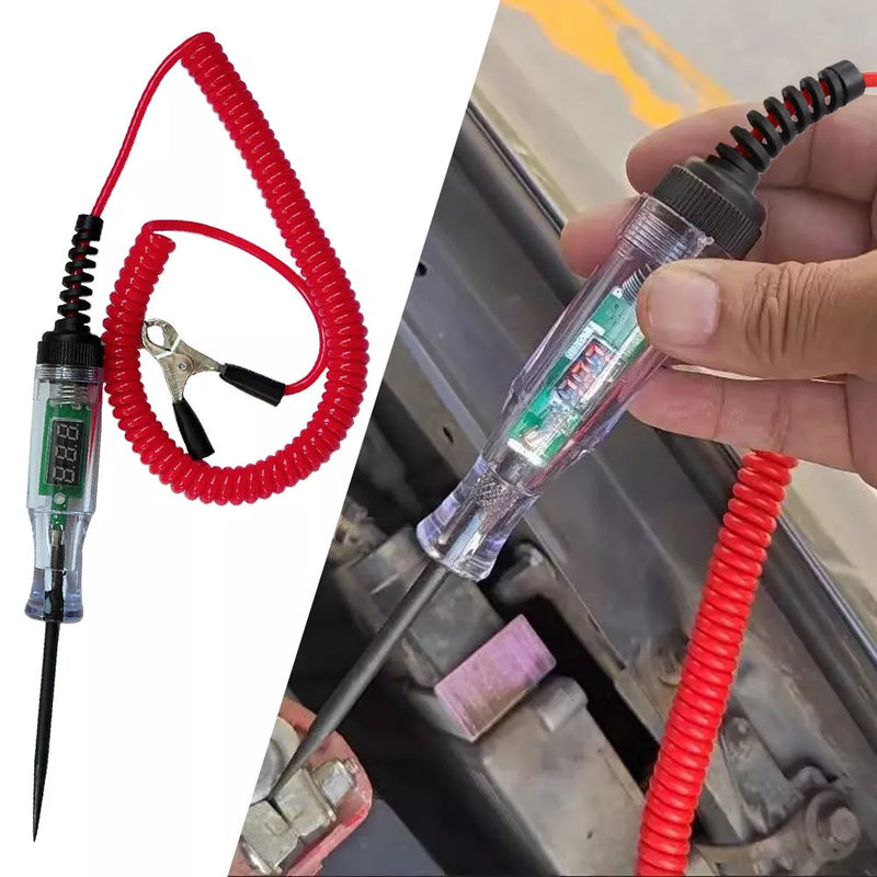 Multi Voltage Digital Car Voltage Tester